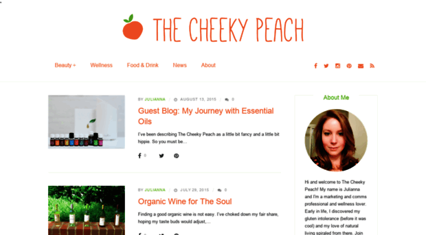 thecheekypeach.com