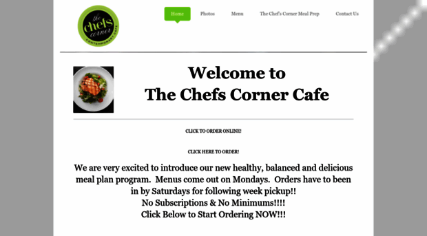 thechefscornercafe.com