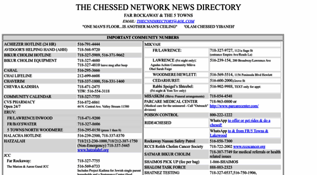 thechessednetworknews.org