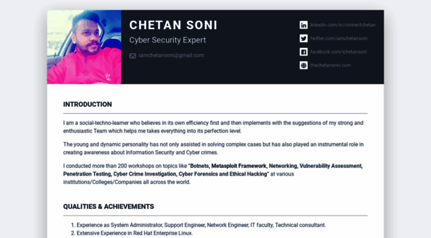 thechetansoni.com