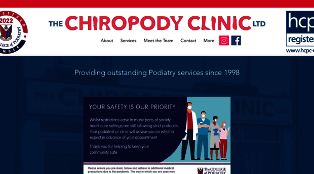 thechiropodyclinic.co.uk