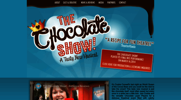 thechocolateshowmusical.com