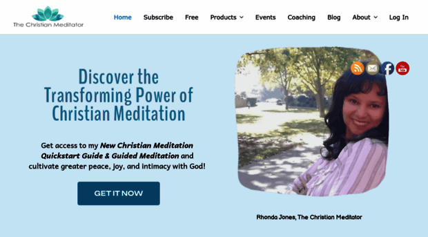thechristianmeditator.com