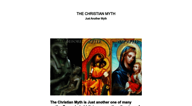 thechristianmyth.com