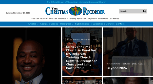 thechristianrecorder.com