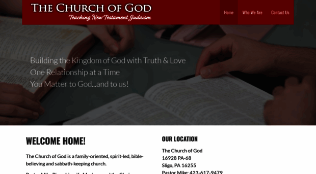 thechurchofgodclarion.org