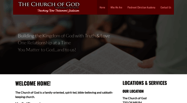 thechurchofgodpiedmont.org