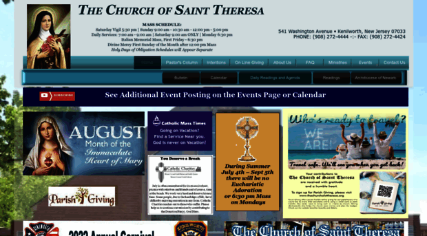 thechurchofsttheresa.org