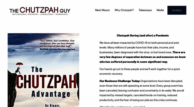 thechutzpahguy.com