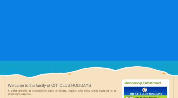 theciticlubholidays.com