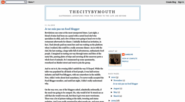 thecitybymouth.blogspot.com