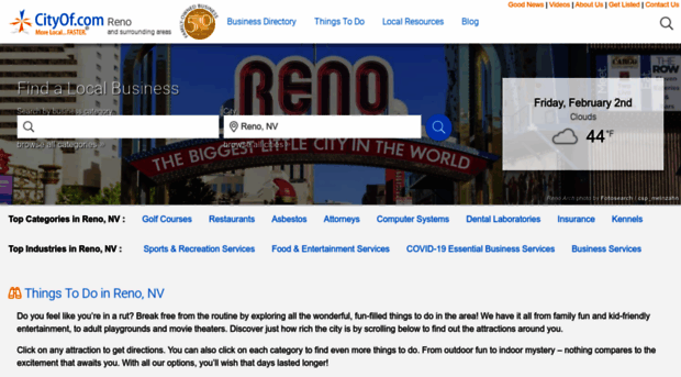 thecityofreno.com