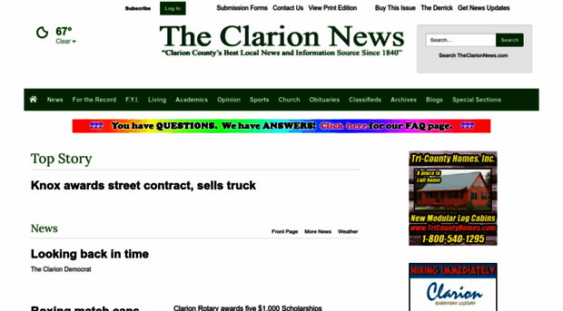 theclarionnews.com
