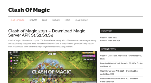 theclashofmagic.com