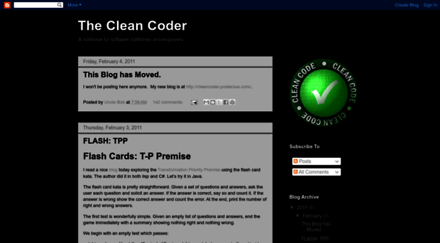 thecleancoder.blogspot.com