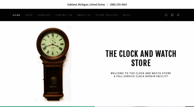 theclockandwatchstore.com