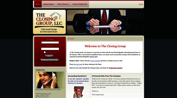 theclosinggroup.biz