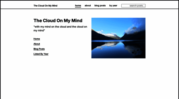 thecloudonmymind.com