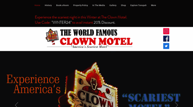 theclownmotelusa.com