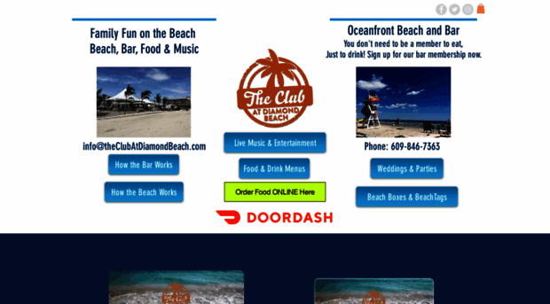 theclubatdiamondbeach.com