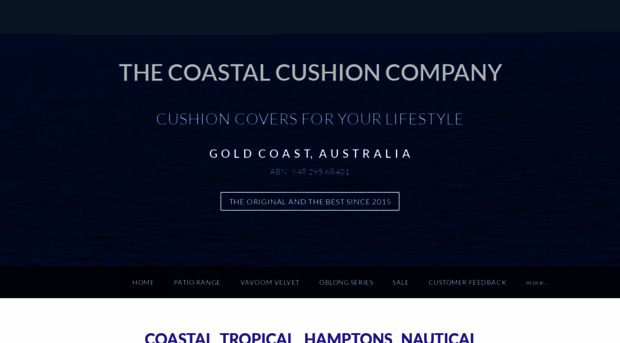 thecoastalcushioncompany.com