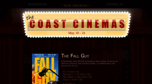 thecoastcinemas.com