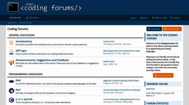 thecodingforums.com