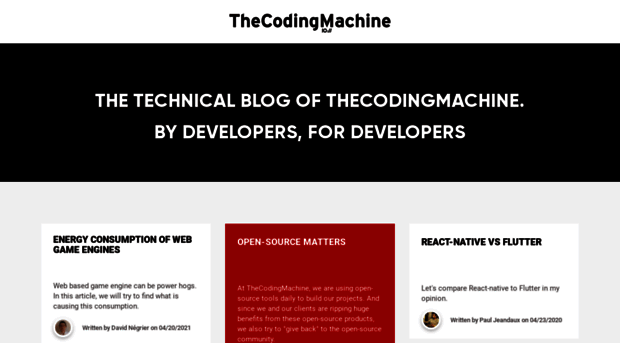 thecodingmachine.io