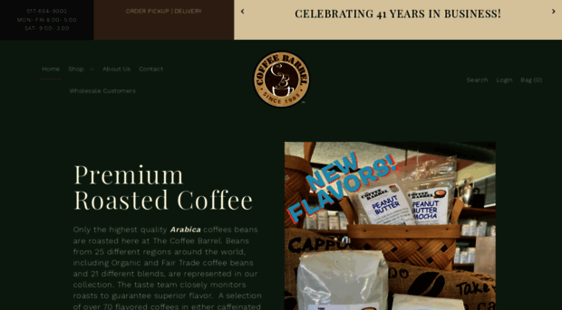 thecoffeebarrel.com