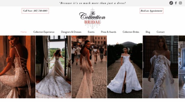 thecollectionbridal.com