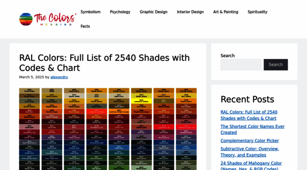thecolorsmeaning.com