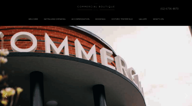 thecommercialboutiquehotel.com