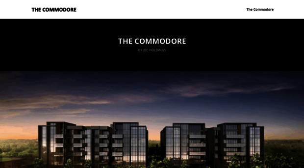 thecommodore.officialpage.co