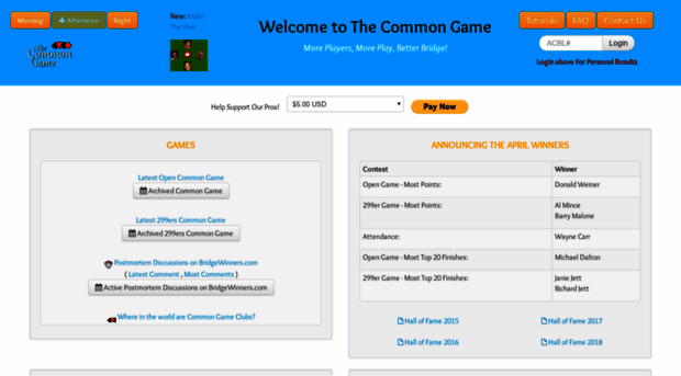 thecommongame.com