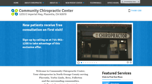 thecommunitychirocenter.com