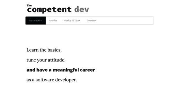 thecompetentdev.com