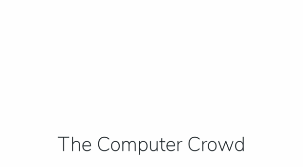 thecomputercrowd.net