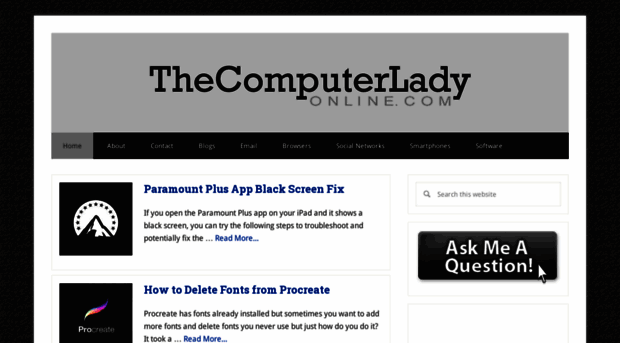 thecomputerladyonline.com