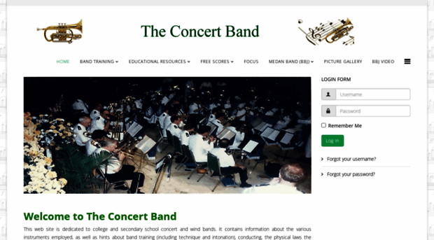 theconcertband.com