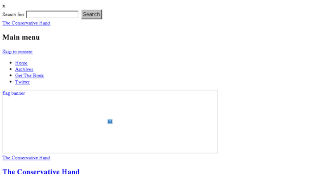 theconservativehand.com