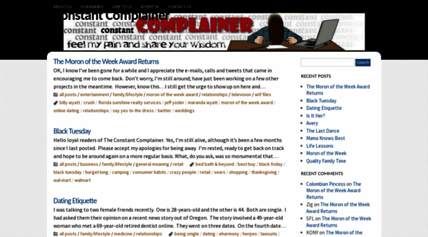 theconstantcomplainer.com