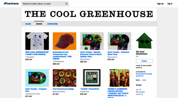 thecoolgreenhouse.bandcamp.com