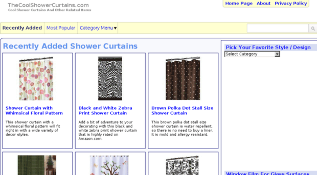 thecoolshowercurtains.com