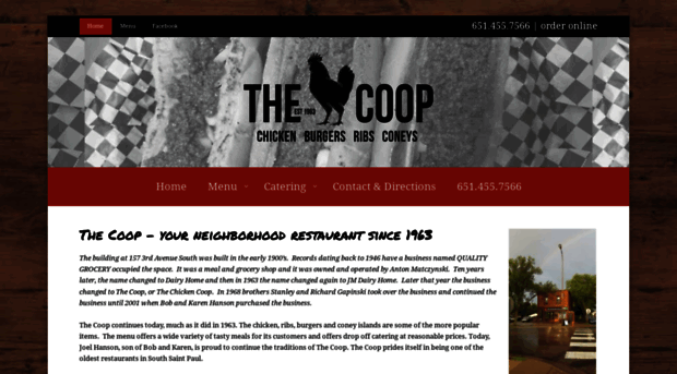 thecooprestaurant.com