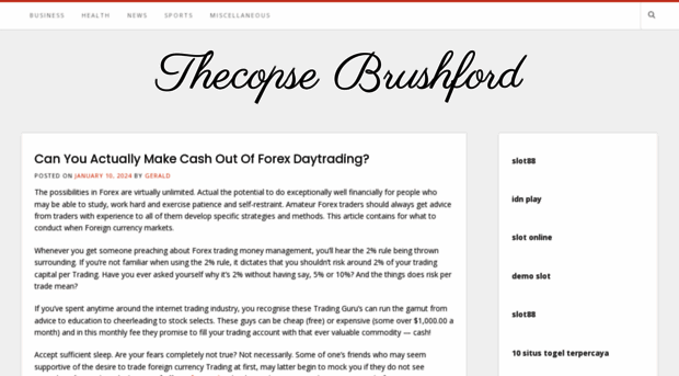 thecopsebrushford.co.uk