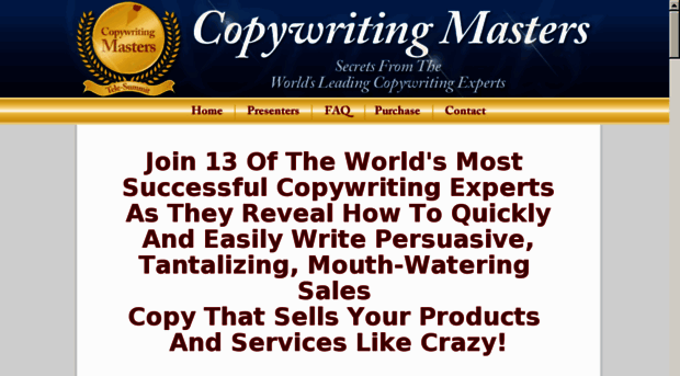 thecopywritingmasters.com