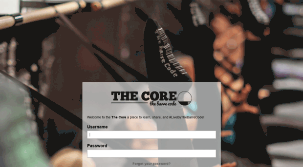 thecore.thebarrecode.com