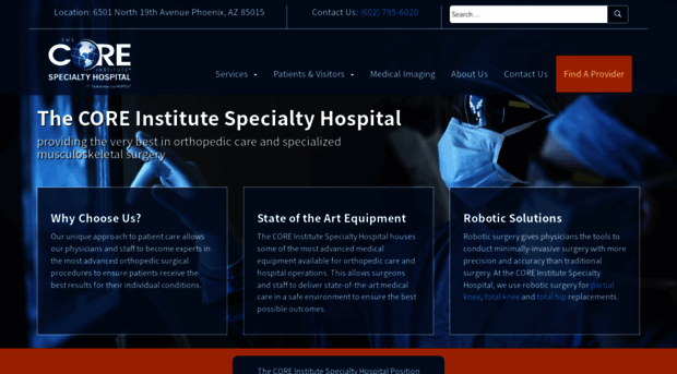 thecoreinstitutehospital.com