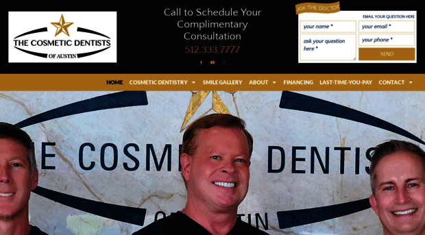 thecosmeticdentistsofaustin.com