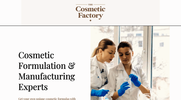 thecosmeticfactory.com